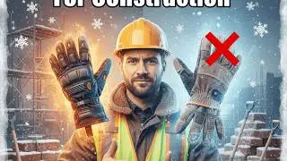 Best Winter GLOVES For Construction 🔥 Top 5 Winter Work Gloves For Construction Workers