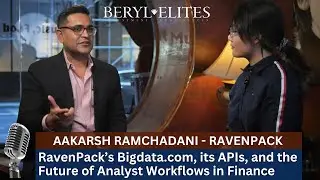 INTERVIEW 🎙️ Aakarsh Ramchandani, RavenPack. Big data.com, its APIs, and the Future of Fin Analysts