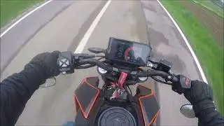 KTM Duke 125 2019 + Radical Racing Exhaust | 0-100km/h