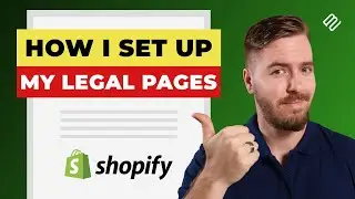 Legal Setup for Shopify (Privacy Policy, Terms of Service, Refunds, Shipping)