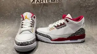 Air Jordan 3 Retro Cardinal Red Real or Fake ? From artemisworld.ru