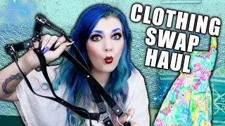 FREE CLOTHES?! CLOTHING SWAP HAUL!