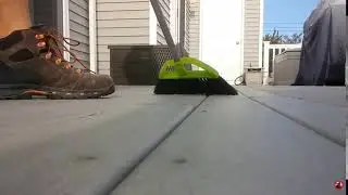Shot on iphone meme. | Racoon runs at person.