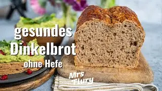Schnelles Dinkelbrot ohne Hefe – gesund & vegan