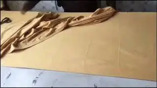 Leggings manufacturing process in a factory