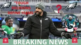 🚨BREAKING:EAGLES FACE MAJOR DECISION ON A.J. BROWN & JALEN HURTS