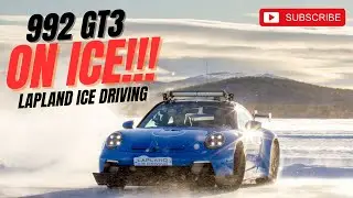 Lapland Ice Driving 2024 - Porsche GT3 at Sepang