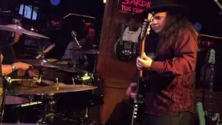 Eric Sardinas. Solos by Paul Loranger .Bass.  Demi Lee Solorio. Drums. June 2017.