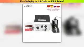 KADS Professional Electric Nail Drill Manicure Machine Apparatus 35W 30000RPM Pedicure Nail Sander