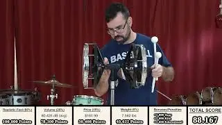 Пэд для тренировки игры на бас-барабане The Ahead