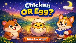 Kids Ask Why?+ Bedtime Story Inside 🌙📖Who Came First: the Chicken or the Egg? 🥚🐔