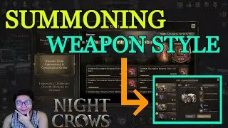 NIGHT CROWS:SUMMONING LEGENDARY WEAPON STYLE WHEN?   [TAGALOG]