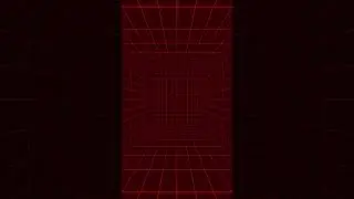 Red Tunnel Grid Motion Loop Background Video | Free Download #tiktok #reels #shorts #free #red