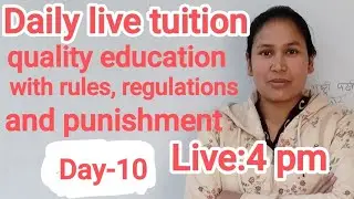 #daily #live #tuition.. ( english grammar +spoken English) must watching class......