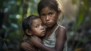 MENINA INDIGENA FICOU 7 DIAS SEM COMER PARA ALIMENTAR SUA IRMÃ. Você vai CHORAR com o que a salvou!