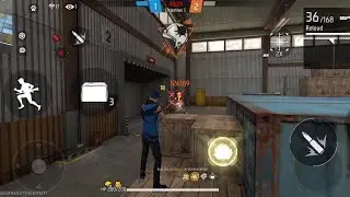 Impossible Damage 1200% Groza Gun Top Gun Free Fire Lone Wolf Max FF Day 164 Vs New Player