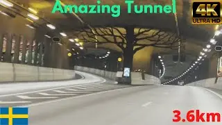 Amazing Tunnel| Sweden Stockholm|4k