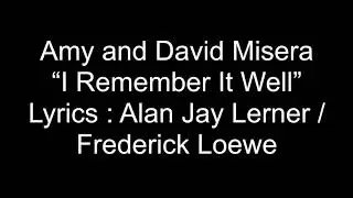 Amy and David Remember It Well - Mishler Mania 2020