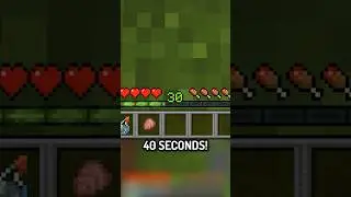 How to get 30 LEVELS IN 40 SECONDS!!! #minecraft #shorts