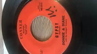 DONNIE & DIANE gypsy (obscure folk rock garage mod 45)