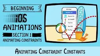 Animating Constraint Contants - iOS Animations- raywenderlich.com
