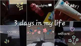 Studying days 📖 / self development 👌🏼 |  سيمانة قبل الإختبارات 🏫✔️