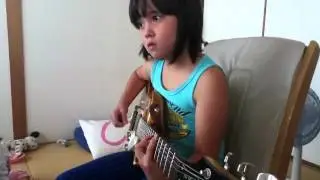 Audrey Plays Guitar-In Bloom- Nirvana 100K+ (ROCKSMITH)