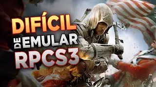 RPCS3 Tutorial para EMULAR um dos games mais dif&iacute;ceis de rodar Assassin's Creed III 😮