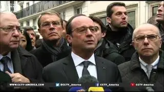 CCTV's Kate Parkinson reports from Paris on the Charlie Hebdo shooting