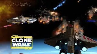 Epic Star Wars: Clone Wars Space Battle