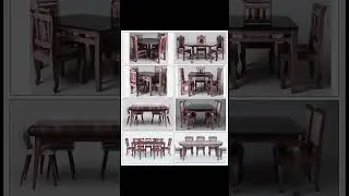 Elegant Wooden Dining Table Sets | Modern & Classic Designs