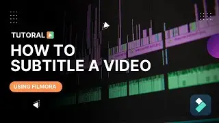 How To Add Subtitles Using Speech To Text In Filmora | Only Two Clicks Required