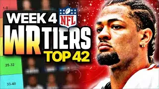Week 4 Fantasy Football WR Rankings (Top 42)