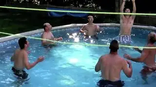 Pool Volleyball Game