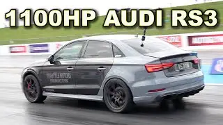 STREET DRIVEN 1100HP AUDI RS3 - 4th QUICKEST IN EUROPE