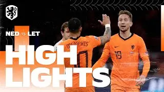 Highlights Nederland - Letland (27/03/2021) WK-kwalificatie