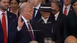 Donald Trump sworn in as 47th president of the United States