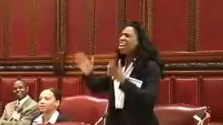 new york state model senate session sandra may flowers 2008