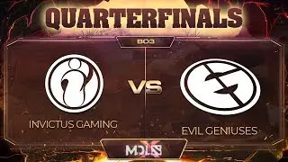 Invictus Gaming vs Evil Geniuses Game 1 - MDL Chengdu Major: Quarterfinals