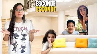 ESCONDE ESCONDE NA CASA DE FÉRIAS!