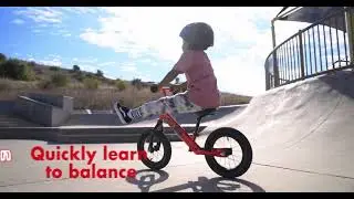 New All-Terrain Neon Air Tire Balance Bike