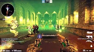 CSGO - Zombie Escape Mod Gameplay on Journey_p4 map