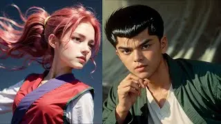 AI Renders Yu Yu Hakusho Characters in Real Life