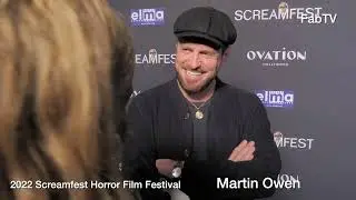 Director  Martin Owen at 2022 Screamfest Horror Film Festival