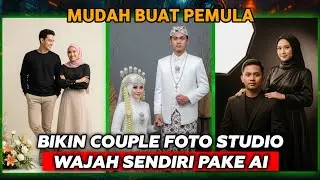 BIKIN PHOTO STUDIO COUPLE PAKE AI PEMULA JUGA BISA.