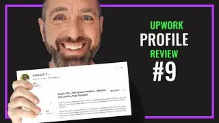 Upwork Profile Review - Joshua (Website and Landing Page Designer)