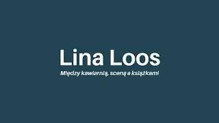 &bdquo;Lina Loos. Między kawiarnią, sceną a książkami&rdquo; &ndash;  dr hab. Michał Skop