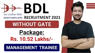 BDL Recruitment 2021 | Management Trainee Posts | Final Year Eligible | Latest Jobs Recruitment 2021