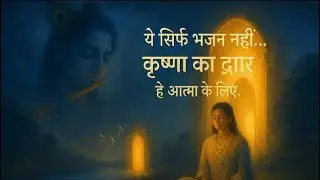 ये सिर्फ भजन नहीं… कृष्ण का द्वार है | Krishna Meditation LIVE | Deep Bhakti Flute Music