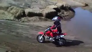 Joe at the Gorman Kids Track